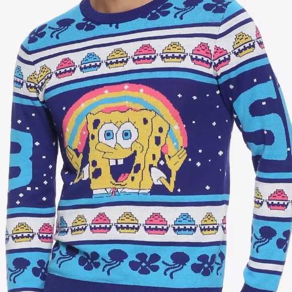 SpongeBob Christmas Sweater - Picture 3 of 5